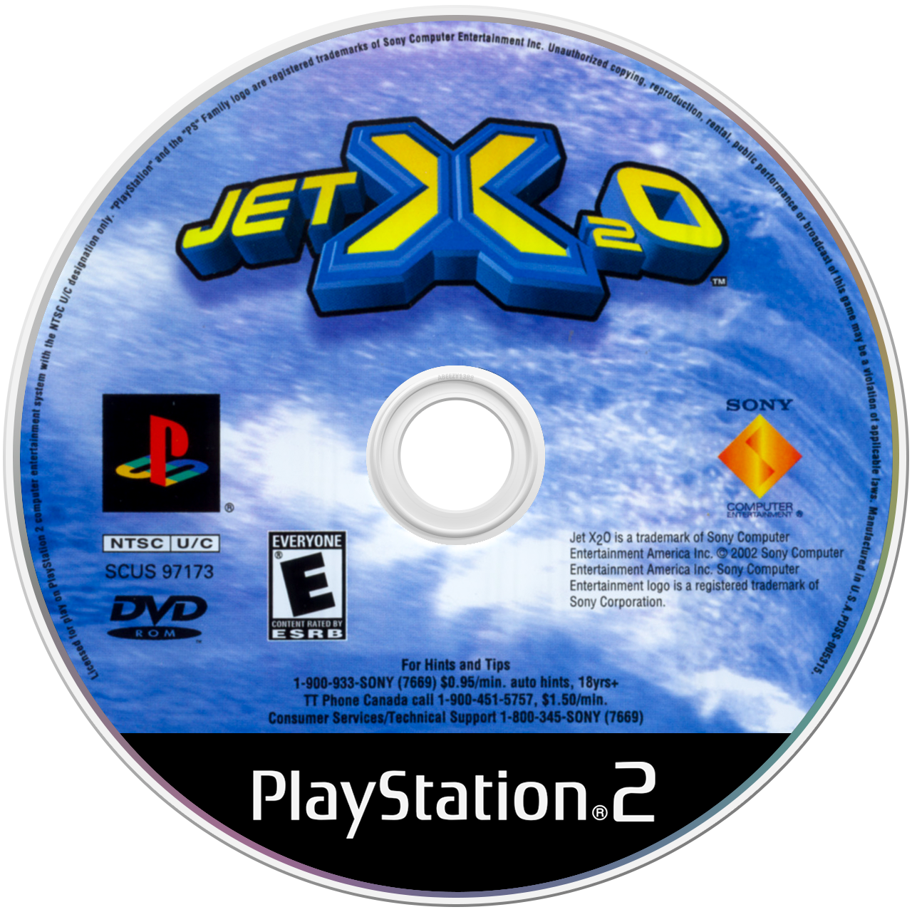 Jet X2O media 4 for Playstation 2